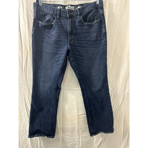 Urban Pipeline‎ Jeans Mens 36 x 30  Relaxed Boot Cut Medium Wash Blue Denim - Picture 1 of 11